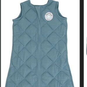 Blue Quilted Baby Sleep Sack -
